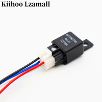 ราคา รีเลย์ไฟตัดหมอก12V40A สำหรับรถยนต์รีเลย์เครื่องปรับอากาศพัดลมไฟหน้ารีเลย์ดัดแปลงชุดสายไฟส่งต่อ (21611740613)