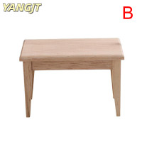 ราคา YANGJT Xucheng 1 12เฟอร์นิเจอร์บ้านตุ๊กตาขนาดเล็กของเล่นจำลองเก้าอี้โต๊ะรับประทานอาหารทำจากไม้ (22439670453)