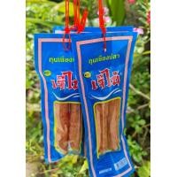 ราคา กุนเชียงแพคคู่ หมูล้วน ปลา ไก่ ตราเจ๊ไน้ 5 แพค (22199446106)