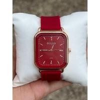 ราคา นาฬิกาBolunแท้ทรงเหลี่ยมปัดจุดเพชรสายสิริโคน (22356191590)