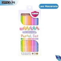 ราคา Master Art มาสเตอร์อาร์ต ดินสอสีไม้ สีพาสเทล Pastel 12 สี Special Collection 1 กล่อง (20207798991)