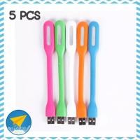 ราคา avionshop 5 ชิ้น ไฟ USB หลอดไฟ LED USB 5V แบบพกพา LED Portable Lamp คละสี (6740412237)
