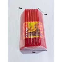 ราคา เทียนหนักบาท เต่ามังกร สีขาว สีดำ สีแดง แพ็ค 51 เล่ม (21805653564)