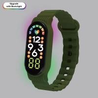 ราคา POSHI นาฬิกาจอสัมผัสดิจิทัลอิเล็กทรอนิกส์สำหรับเด็กนาฬิกานาฬิกาข้อมือเด็กอัจฉริยะสำหรับเด็กหญิงเด็กชายนาฬิกาข้อมือกันน้ำของขวัญนาฬิกานักเรียน (19439358125)