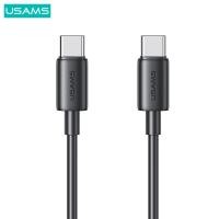 ราคา USAMS 60W USB C Fast Charging Cable USB C to Lightning Charger Cord iPhone Charging Data Cable Durable Cable for iPhone Xiaomi Huawei Oppo Vivo (22442777983)