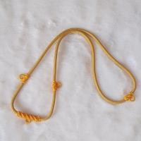 ราคา สร้อยพระ สร้อยห้อยพระ สร้อยแขวนพระ สร้อยคอเชือกร่มถักเทียน ห้อยพระ 4 5 องค์ ยาว 24 นิ้ว ขนาด 4 มิล สวยงามแข็งแรง (22476582774)