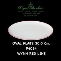 ราคา Porcelain WYNN RED LINE จาน ชาม ขอบแดง (22155806433)