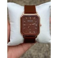 ราคา นาฬิกาBolunแท้ทรงเหลี่ยมปัดจุดเพชรสายสิริโคน (22356191591)