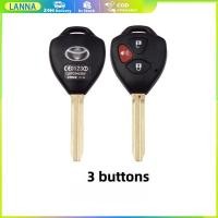 ราคา ของมาใหม่ กรอบกุญแจรถยนต์ โตโยต้าtoyota แบบ 2 4 ปุ่ม Vios Yaris Vigo Innova Camry (21501421966)