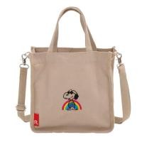 ราคา ขายขาดทุน กระเป๋า กระเป๋าสะพาย Snoopy แบรนด์ Rootote งานปัก ผ้าแคนวาส ใบเล็ก (18258265092)