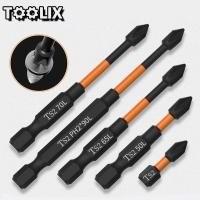 ราคา Electric Screwdriver Set 6Pcs 25 50 65 70 90 150mm Impact Strong Magnetic Batch Head Cross High Hardness Hand Drill Bit (22313151589)