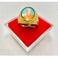 ราคา แหวนทอง 18K หลวงปู่ทวด หลวงพ่อรวย หลวงพ่อพัด ช่วยเสริมบารมี แคล้วคาด โชคลาภเงินทอง เมตตามหานิยม เมตตากรุณา ไม่ลอกไม่ดำใช้ได้นานเป็นปี รับประกันสินค้าดีมีคุณภาพ ใส่แล้วโชคดีร่ำรวยๆ (21399591039)