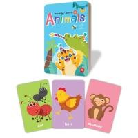 ราคา Flash Card แฟลชการ์ด บัตรภาพคำศัพท์ ชุดภาพ ผัก ผลไม้ สัตว์ ABC กขค ตัวเลข ยานพาหนะและสี สำหรับเด็ก สื่อการเรียนรู้ (18716014339)