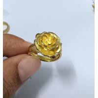 ราคา แหวนทองเหลืองฟรีไซส์ แหวนทองเหลืองแท้ BR 45 (22386794027)
