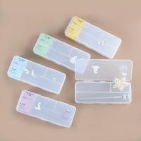 ราคา กล่องดินสอ กล่องใส่เครื่องเขียน กล่องดินสอพลาสติก ที่ใส่ดินสอ รุ่น BH 5031 สีขาวขุ่น มีลายการ์ตูน คละลาย (14510549351)