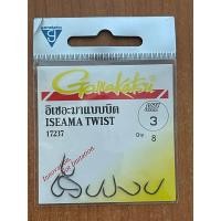 ราคา ตัวเบ็ด Gamakatsu ISEAMA TWIST 17237 อิเซอะมาแบบบิด (22140256749)