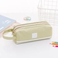 ราคา Fecisum จัดส่งฟรี กระเป๋าใส่ดินสอปากกาพกพามีกล่องดินสอสีกระเป๋าเครื่องเขียน2กระเป๋าแบ่งช่องกล่องดินสอแบบพกพาความจุขนาดใหญ่ (22588830711)