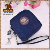 ราคา Lingkub9926 ขนาด4นิ้ว กระเป๋าสตางค์แบบมีสายคล้องมือ กระเป๋าผู้หญิง มี2ช่องซิป (22183203123)