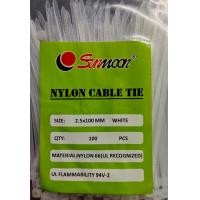 ราคา เคเบิ้ลไทร์ สายรัดเคเบิ้ลไทร์ สายเคเบิ้ลไทร์ เคเบิ้ลไทน์ สีขาว สายรัด พลาสติก หนวดกุ้ง ยาว 4นิ้ว 6นิ้ว 8นิ้ว 10นิ้ว 12นิ้ว 14นิ้ว 100 เส้น (431331438)
