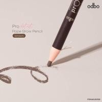 ราคา odbo ดินสอเขียนคิ้ว พร้อมหัวแปรงปัด pro artist rope brow pencil OD7013 (21408650868)