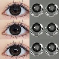 ราคา คอนแทคเลนส์สีขนาดเส้นผ่านศูนย์กลาง 14 2 มม ต่อปีคอนแทคเลนส์รายเดือนคอนแทคเลนส์ คอนแทคเลนส์ Thai Tea Grey Black กรองแสงขนาดมินิ 1คู่ 14 5mm (21992263195)