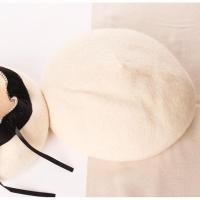 ราคา H08 หมวกเบเร่ต์ รุ่นหนา ปรับขนาดได้ Beret เบเร่ต์ พร้อมส่ง Wool Beret หมวกเบเร่ห์ หนานุ่ม ส่งทันทีจากไทย (20555003828)
