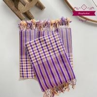ราคา ผ้าขาวม้า ผ้าขาวม้าพันคอ ฝ้ายแท้ 100 ผืนใหญ่ขนาด 40x 190 ผ้าดี พร้อมส่ง (21113248674)