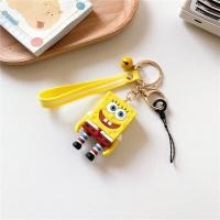 ราคา OHO พวงกุญแจ สปองบ๊อบ Spongebob มีกระดิ่ง จี้พวงกุญแจ พวงกุญแจห้อยกระเป๋า พวงกุญลายการ์ตูน (22141402757)