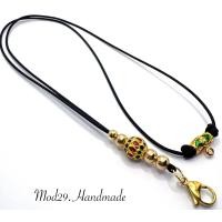 ราคา สร้อยพระ สร้อยพระเชือกร่มห้อยพระได้2องค์ (12081148840)