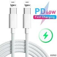 ราคา HIPHI สายชาร์จ สายชาร์จเร็ว PD 60W Type C to Type C ของแท้ 100 Huawei Super Charger สายเคเบิล Super Fast Charge Data Cable สำหรับ Samsung S20 Huawei P40 P30 สาย USB C สำหรับ Matebook iPad Android ทุกร