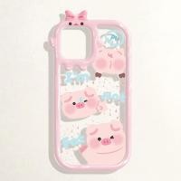 ราคา ลายลูกหมู Couple Case สำหรับ Vivo T1 Y33S IQOO Z6 U5 U5E Y11 Y15S Y15C Y15A Y32T Y56 Y17 Y15 Y12 Y20 Y20S Y12A Y11s Y12s Y21T Y30 Y35 Y51 Y51A Y31 Y93 Y91 Y95 U1 Y1S Y91i Lite การ์ตูนน่ารัก กล้อง Bow 