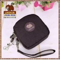 ราคา Lingkub9926 ขนาด4นิ้ว กระเป๋าสตางค์แบบมีสายคล้องมือ กระเป๋าผู้หญิง มี2ช่องซิป (22183203119)