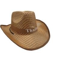 ราคา พร้อมส่ง SW shop หมวกสาน ทรงปานามา ลายไทยแลนด์ หมวกกลางแจ้ง (22362677643)