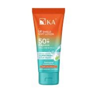 ราคา โลชั่นกันแดด KA UV SHIELD SOFT LOTION SPF 50 PA บางเบา กันน้ำกันเหงื่อ 2 สูตร (22198058625)