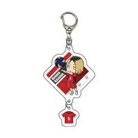 ราคา Haikyuu keychain PQ พร้อมส่ง Haikyuu พวงกุญแจ การ์ตูน อนิเมะ ไฮคิว คู่ตบฟ้าประทาน ฮินาตะ คาเงยามะ สึกิชิมะ HI Q Anime Key Chain (22566526875)
