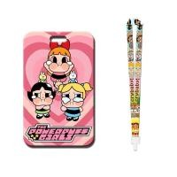 ราคา CRYBABY x Powerpuff girls NEW ที่ใส่บัตรพร้อมสายคล้องคอ Pop mart (22141929080)