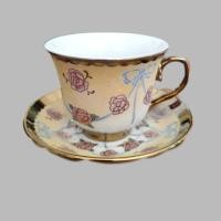 ราคา ถ้วยกาแฟ แก้วกาแฟแก้วน้ำชาถ้วยน้ำชาเซรามิค แก้วกาแฟ ลายดอกไม้พร้อมจานรอง พร้อมส่ง (9686849027)