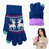ราคา ถุงมือไหมพรมทัชสกรีน ใส่ได้ชาย หญิง ส่งจากไทย (22581089691)