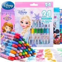 ราคา สี สีเทียน เครื่องเขียน สีระบาย งานศิลปะ ดินสอสี สีวาดรูป สีเทียน 24 สี ลายดิสนีย์ (5392614234)