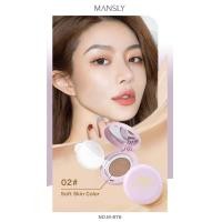 ราคา M 876 คุชชั่นเบลอผิวสวย MANSLY เนื้อบางเบา ปกปิดดี ฉ่ำวาวสไตล์สาวเกาหลี (21813711934)