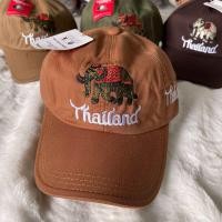 ราคา หมวกแก๊ป ปักลาย ช้าง thailand มี 10 สี งานสวย พร้อมส่ง (21778991722)