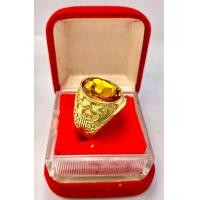 ราคา แหวนทอง 18K พลอยบุษราคัมสีเหลือง ช่วยเสริมบารมี โชคลาภ วาสนา (21529177207)