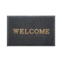 ราคา พรมเช็ดเท้า พรมดักฝุ่นกันลื่น ลาย WELCOME ยางอย่างดี PVC ขนาด 30x45 cm ทำความสะอาดง่าย พร้อมส่ง (22427484966)