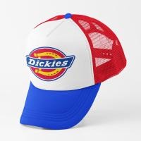 ราคา Dickies หมวกแก๊ปทรัคเกอร์สายรัดปรับได้ Topi Snapback (21628476387)