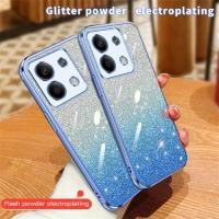 ราคา เคสโทรศัพท์กากเพชรชุบไฟฟ้าสำหรับ Samsung Galaxy Xiaomi 14 Pro 13 12 Mi 11 Lite 5G NE 13T 12T 11T Poco X6 X5 5G X3 NFC X3 GT M6 Pro 4G M5s M4 M3 F5 F4 F3 F2 C65 C55 C40 เคสฝาหลัง สำหรับเป็นของขวัญเด็กผ