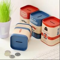 ราคา QNF Cartoon แผ่นเหล็กเคลือบดีบุกรูปสี่เหลี่ยมกระปุกออมสินกระปุกออมสินโลหะกระปุกออมสินที่วางปากกา Tinplate กระปุกออมสินขายส่ง (22490329754)