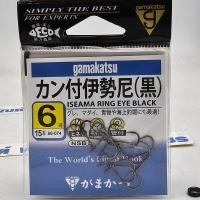 ราคา ตัวเบ็ดกามาคัตซึ มีห่วง หน้าบิด 66074 ซองใหญ่ GAMAKATSU ISEAMA RING EYE BLACK (20250954172)