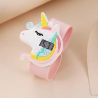 ราคา นาฬิกาข้อมือนักเรียนของเล่นซิลิโคนรูปม้าโพนี่ป๊อปรูปการ์ตูนยูนิคอร์นของเด็กนาฬิกาควอตซ์ (21133291689)