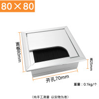 ราคา ช่องร้อยสายไฟ อลูมิเนียม ฝาครอบรูสายโต๊ะทำงาน กล่องสายเดสก์ท็อป ช่องร้อยจัดเก็บสายไฟ พร้อมแผงกันฝุ่น 1 ชิ้น (22406140325)