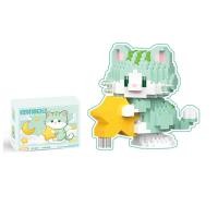 ราคา ของเล่นแมวกวักนำโชคตัวต่อสำหรับเด็กอนุภาคขนาดเล็กแสนสนุกประกอบแมวน่ารักเกม Relief ความเครียดยามว่าง (22422496788)